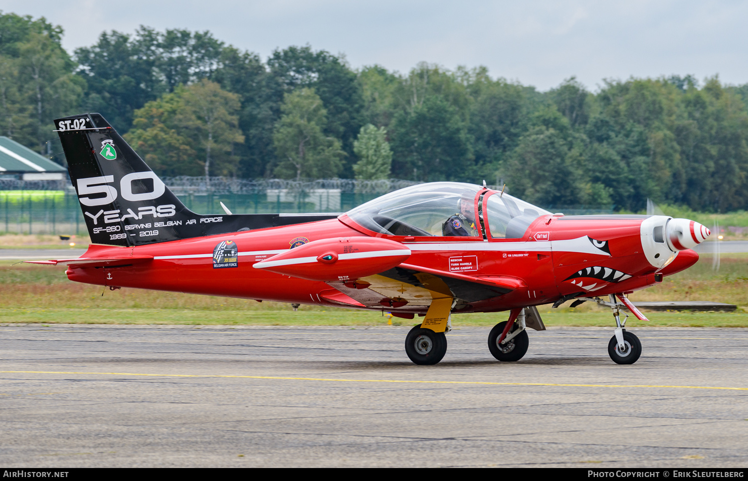 Aircraft Photo of ST-02 | SIAI-Marchetti SF-260M+ | Belgium - Air Force | AirHistory.net #431285