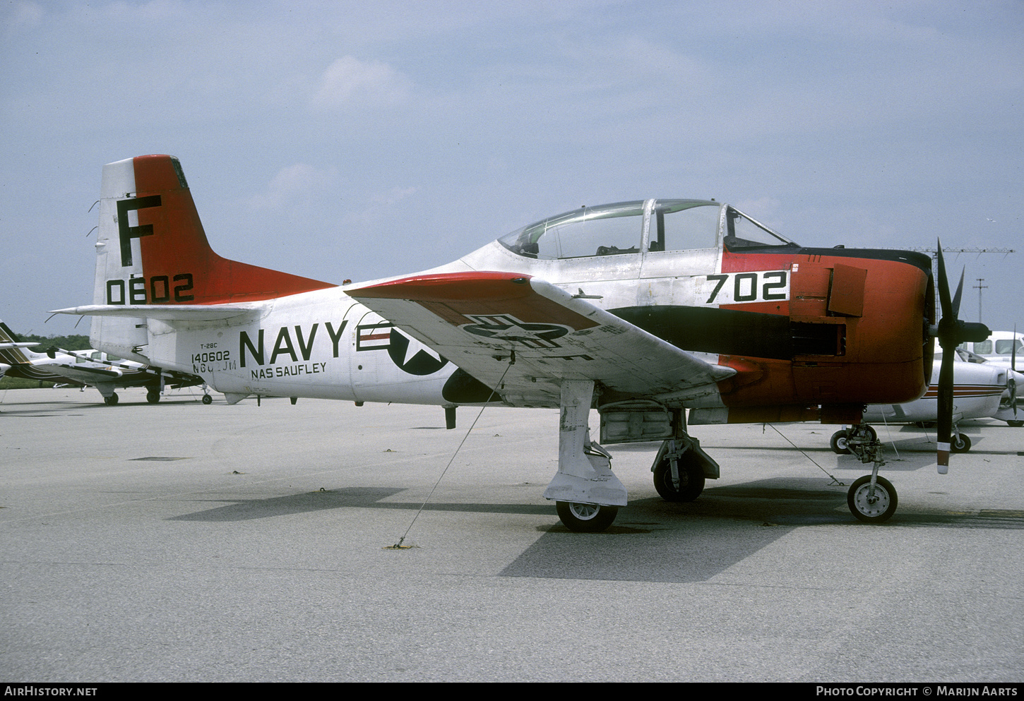 Aircraft Photo of N602JM / 140602 | North American T-28C Trojan | USA - Navy | AirHistory.net #431290