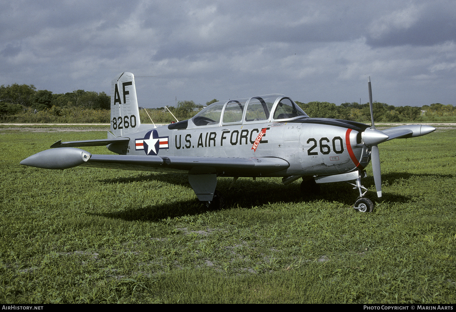Aircraft Photo of N76RW / 8260 | Beech T-34A Mentor | USA - Air Force | AirHistory.net #431295