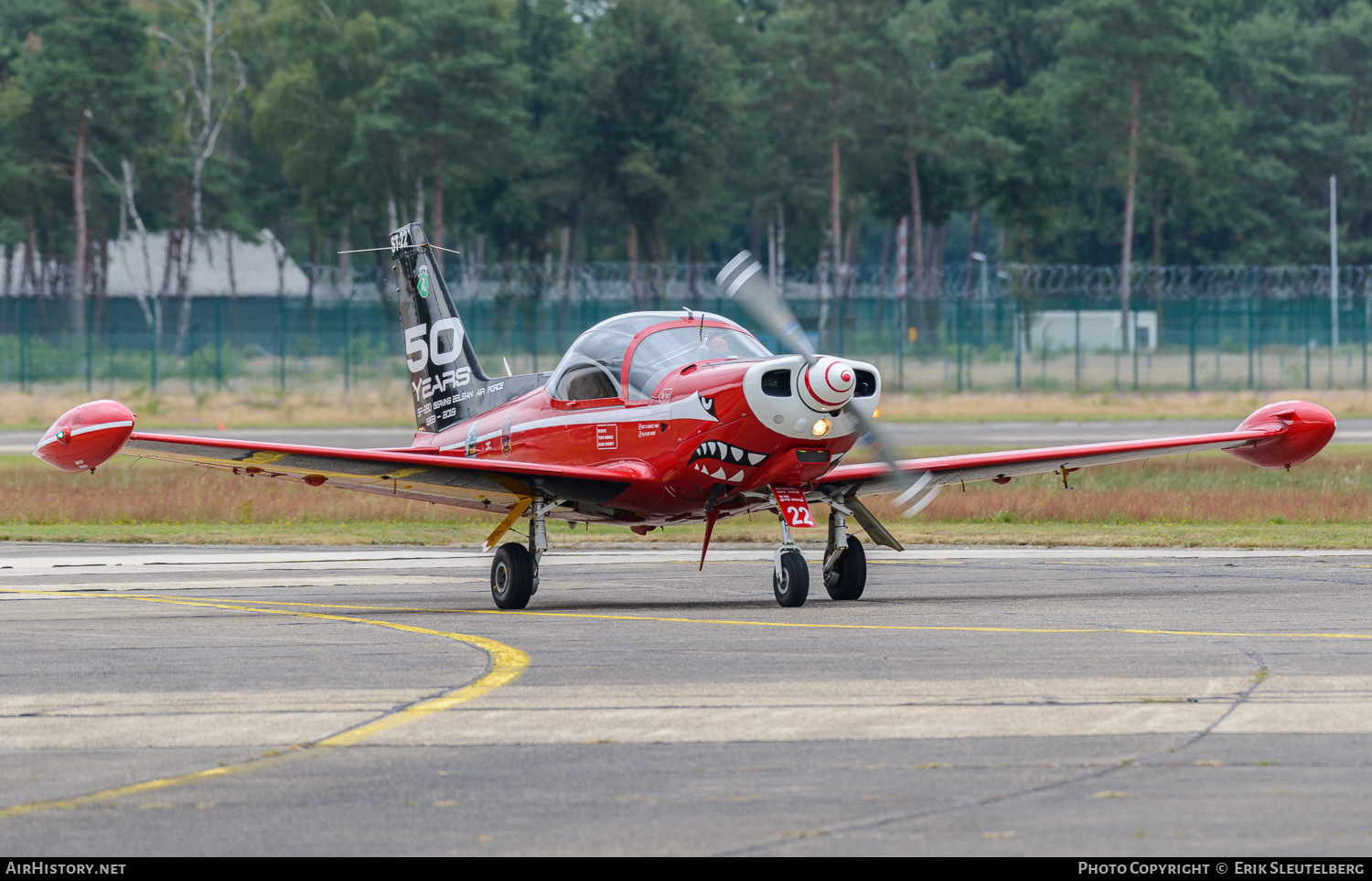 Aircraft Photo of ST-22 | SIAI-Marchetti SF-260M+ | Belgium - Air Force | AirHistory.net #431299