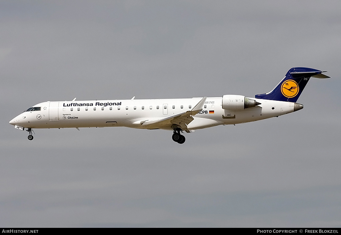 Aircraft Photo of D-ACPB | Bombardier CRJ-701ER (CL-600-2C10) | Lufthansa Regional | AirHistory.net #431308