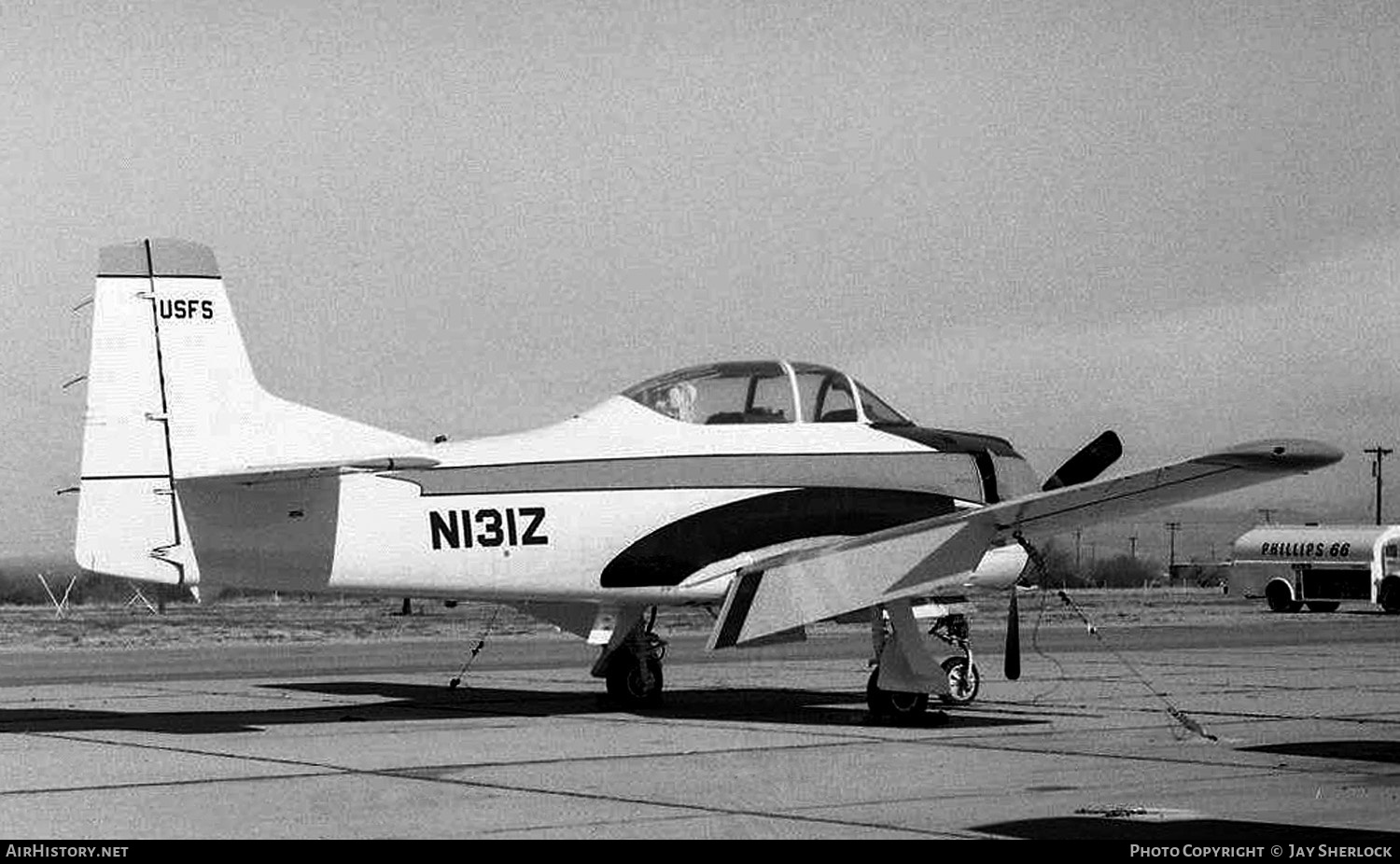 Aircraft Photo of N131Z | North American T-28B Trojan | US Forest Service - USFS | AirHistory.net #431312