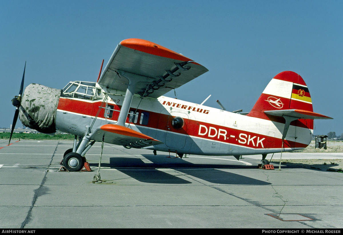 Aircraft Photo of DDR-SKK | Antonov An-2T | Interflug | AirHistory.net #431319