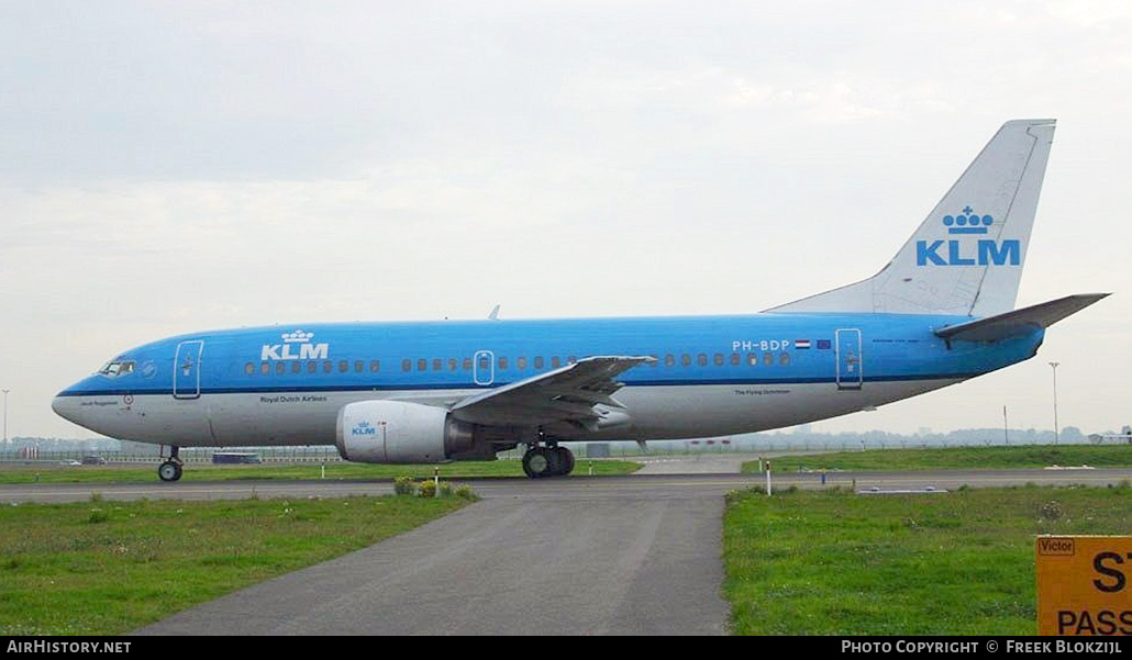 Aircraft Photo of PH-BDP | Boeing 737-306 | KLM - Royal Dutch Airlines | AirHistory.net #431320