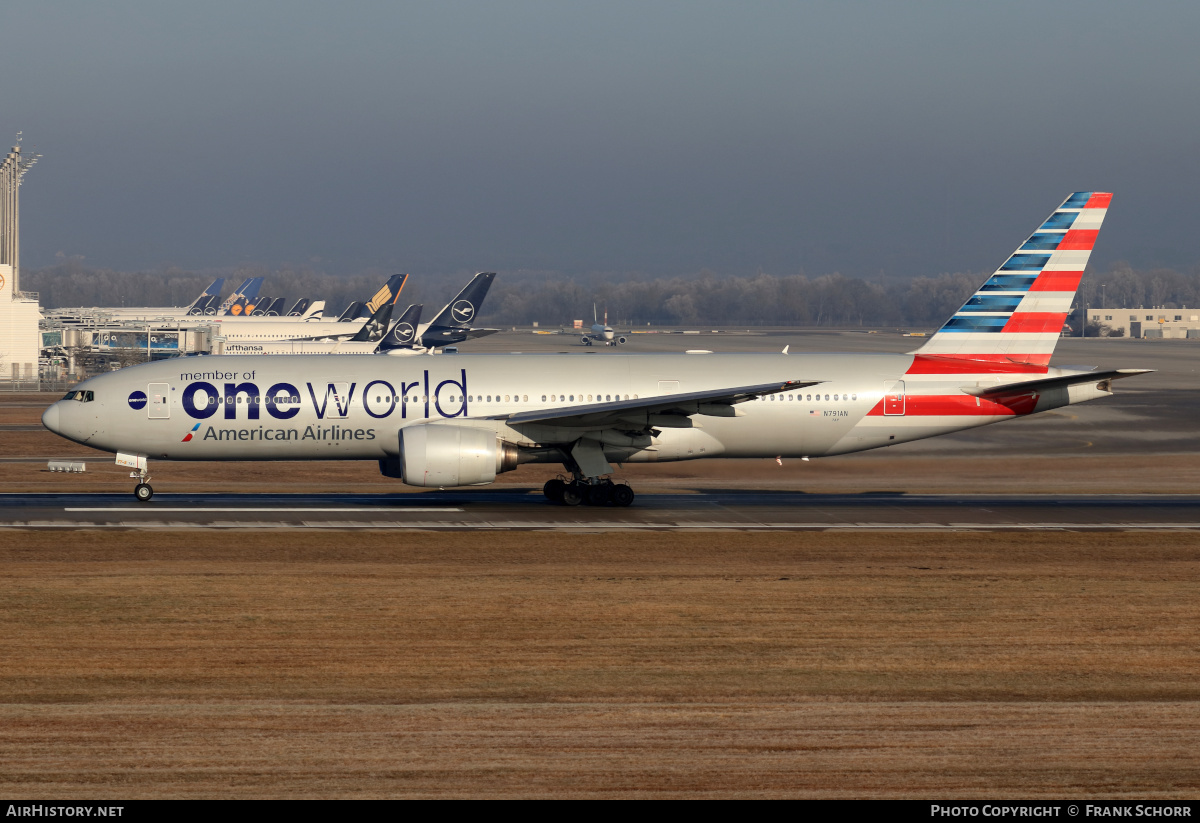 Aircraft Photo of N791AN | Boeing 777-223/ER | American Airlines | AirHistory.net #431325