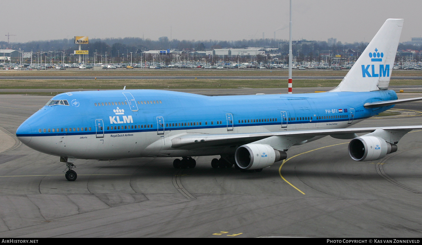 Aircraft Photo of PH-BFI | Boeing 747-406M | KLM - Royal Dutch Airlines | AirHistory.net #431353