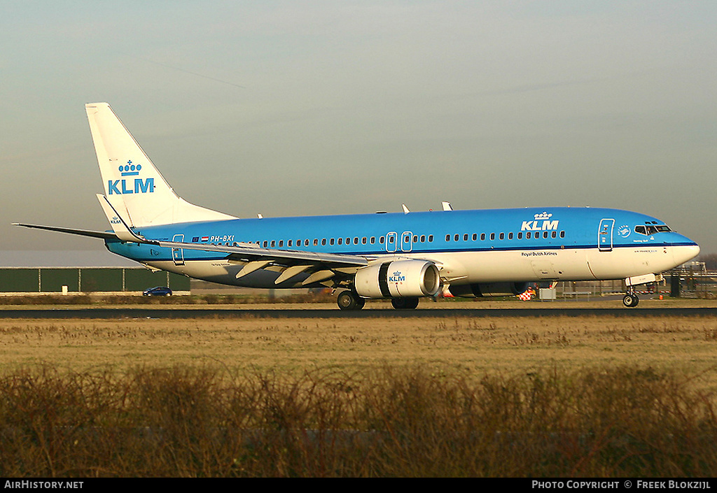Aircraft Photo of PH-BXI | Boeing 737-8K2 | KLM - Royal Dutch Airlines | AirHistory.net #431356