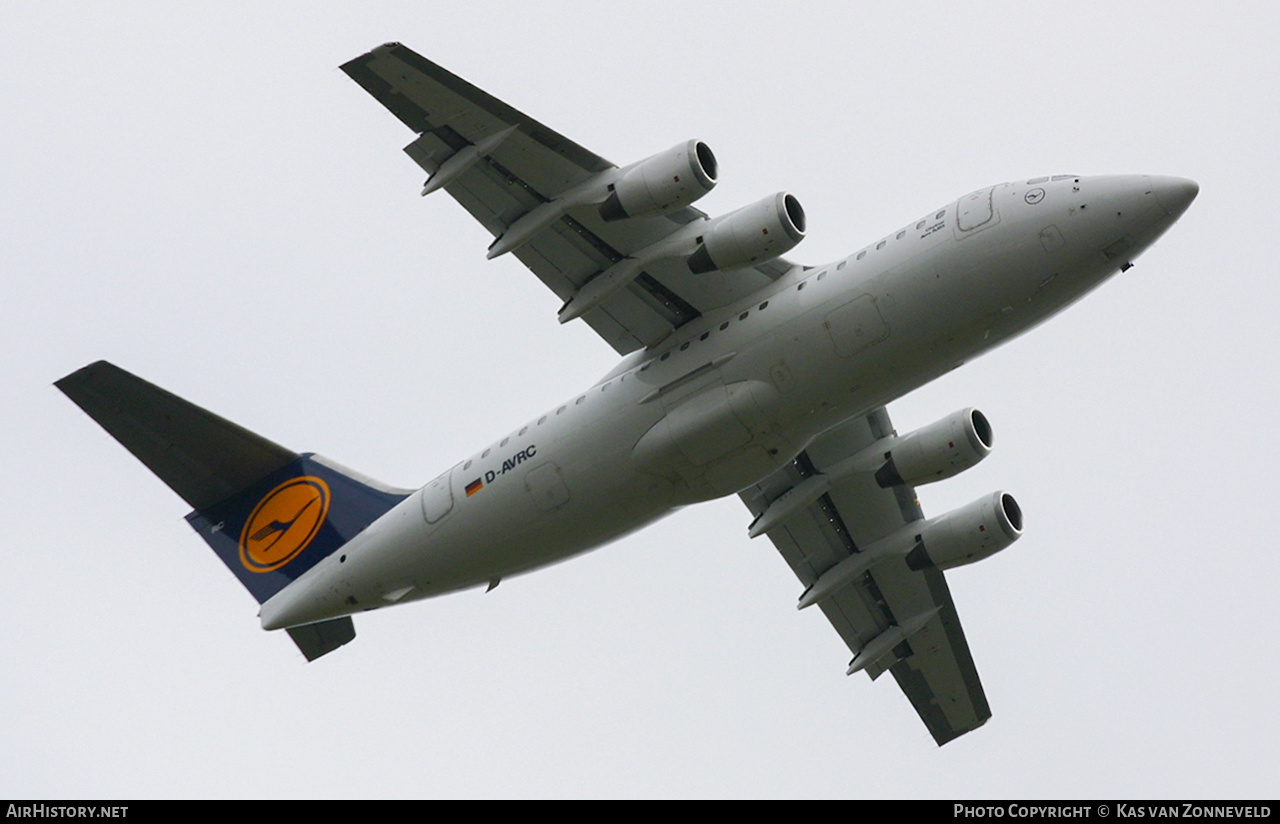 Aircraft Photo of D-AVRC | British Aerospace Avro 146-RJ85 | Lufthansa | AirHistory.net #431368