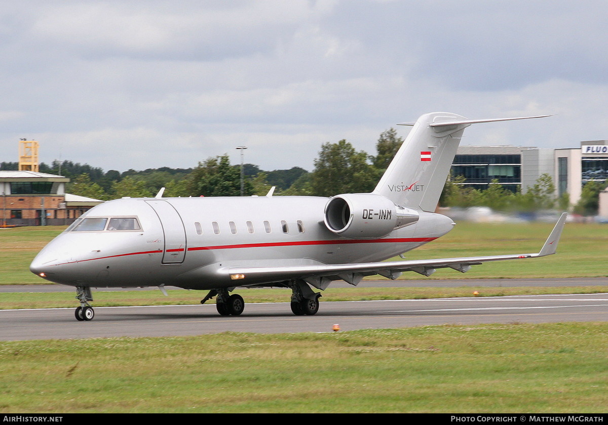Aircraft Photo of OE-INM | Bombardier Challenger 605 (CL-600-2B16) | VistaJet | AirHistory.net #431376