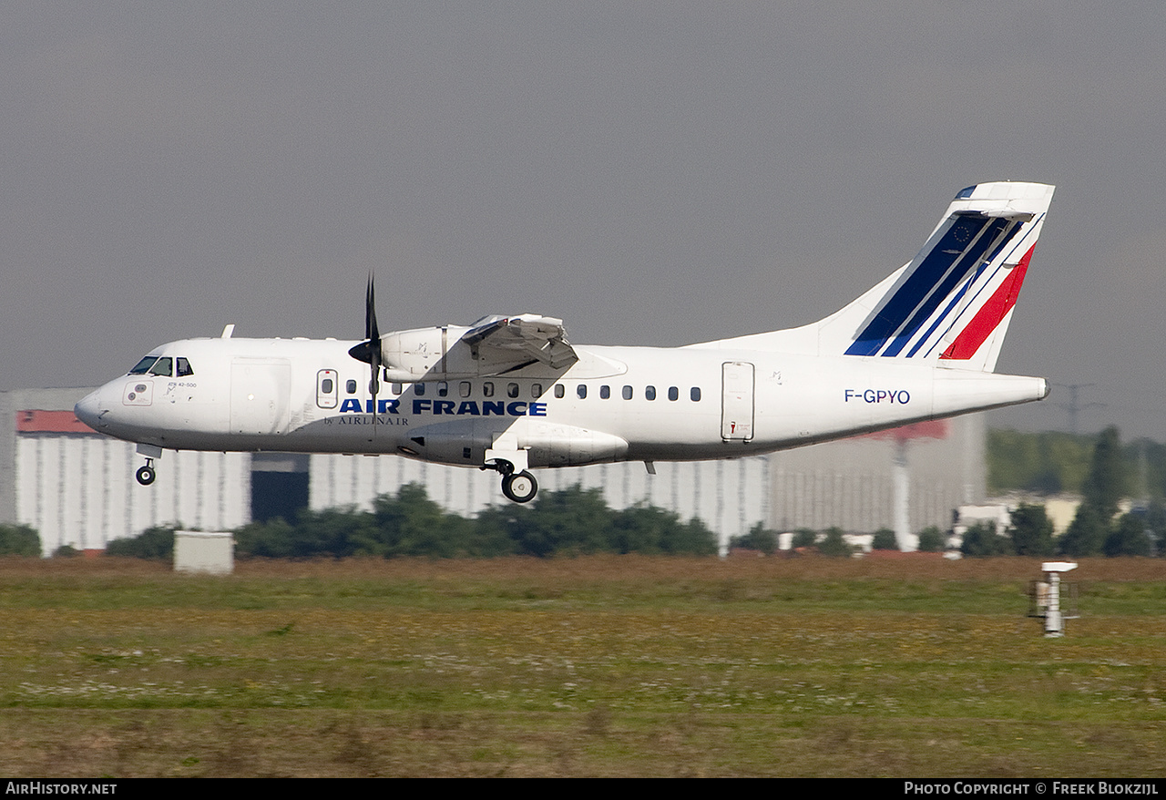 Aircraft Photo of F-GPYO | ATR ATR-42-500 | Air France | AirHistory.net #431382