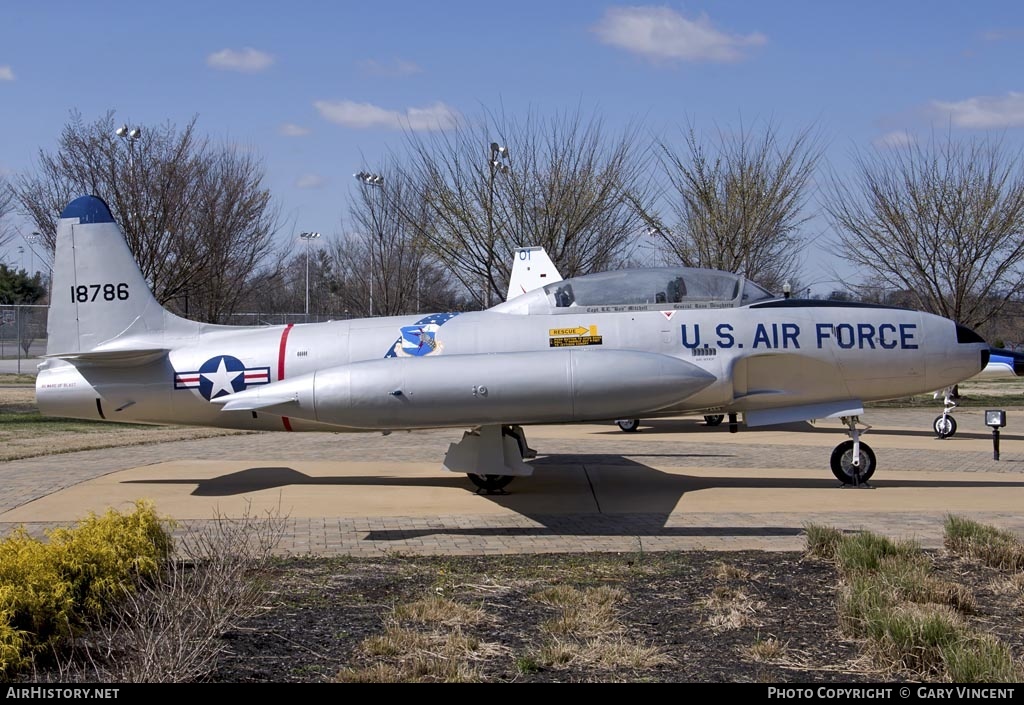 Aircraft Photo of 51-8786 / 18786 | Lockheed T-33A | USA - Air Force | AirHistory.net #431391