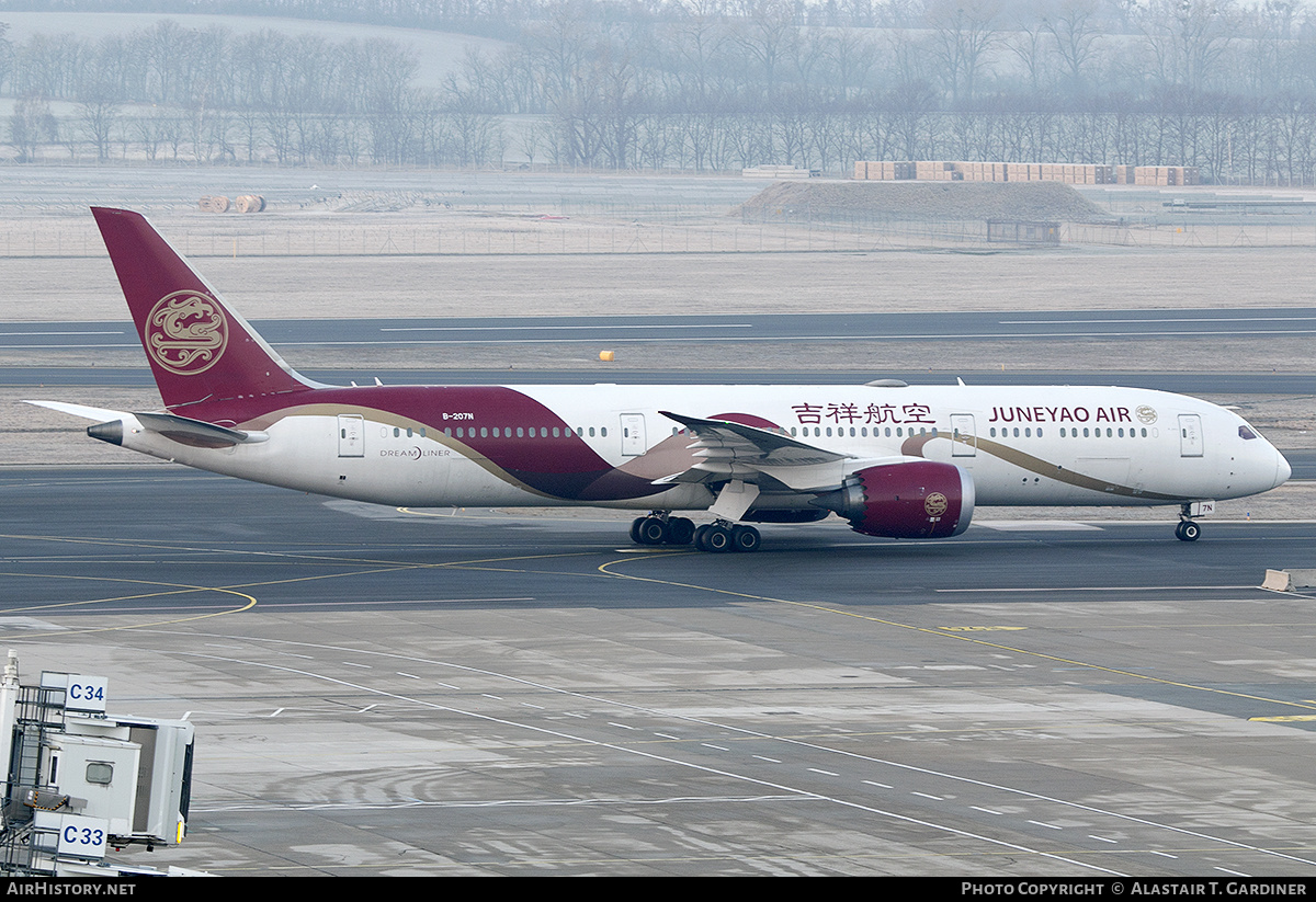 Aircraft Photo of B-207N | Boeing 787-9 Dreamliner | Juneyao Airlines | AirHistory.net #431392