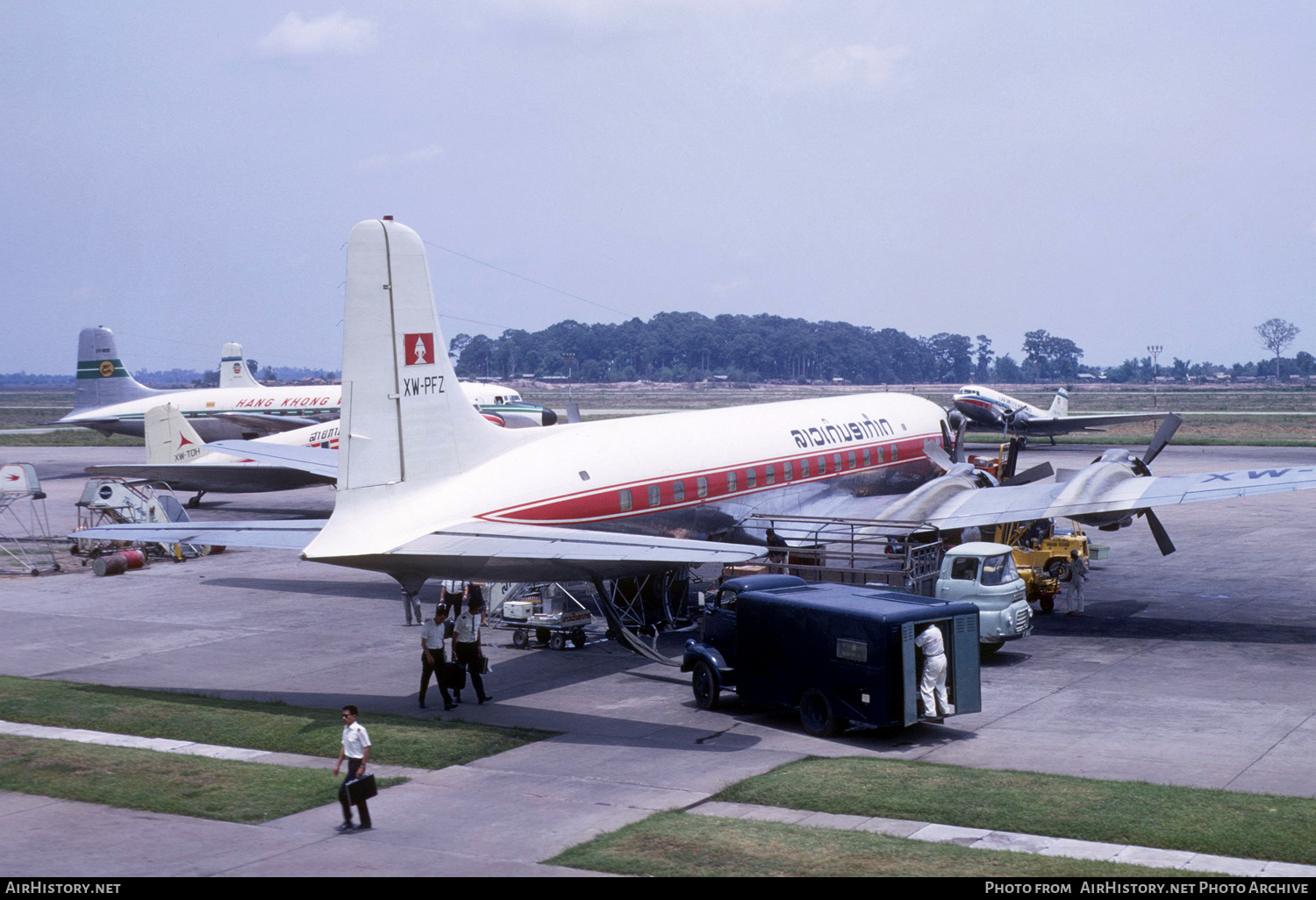 Aircraft Photo of XW-PFZ | Douglas DC-6B | Royal Air Lao | AirHistory.net #431407