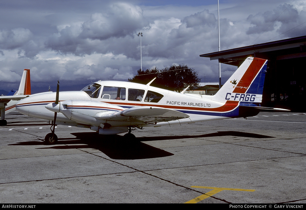 Aircraft Photo of C-FRGG | Piper PA-23-250 Aztec | Pacific Rim Airlines | AirHistory.net #431410
