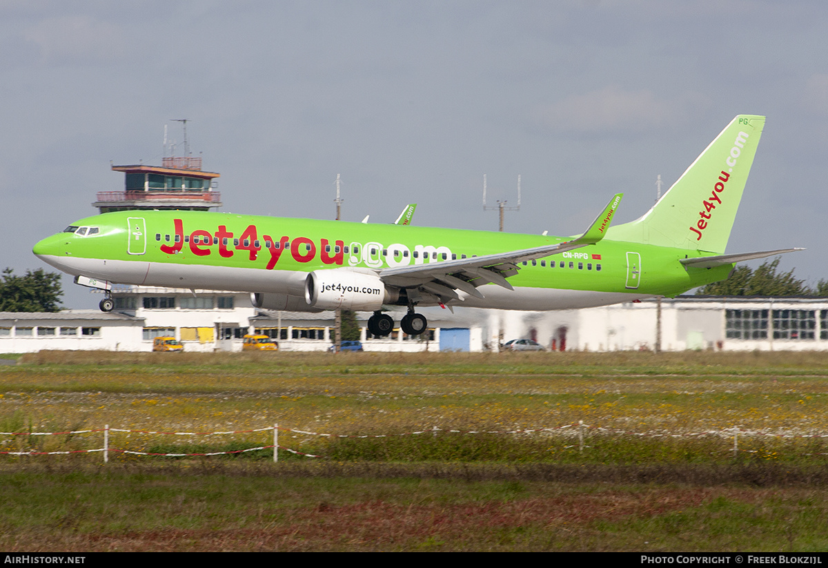 Aircraft Photo of CN-RPG | Boeing 737-8K5 | Jet4you | AirHistory.net #431416