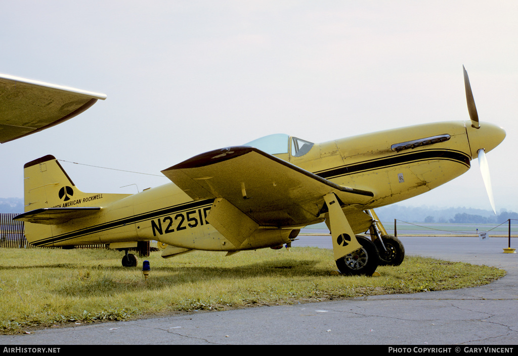 Aircraft Photo of N2251D | North American P-51D Mustang | North American Rockwell | AirHistory.net #431419