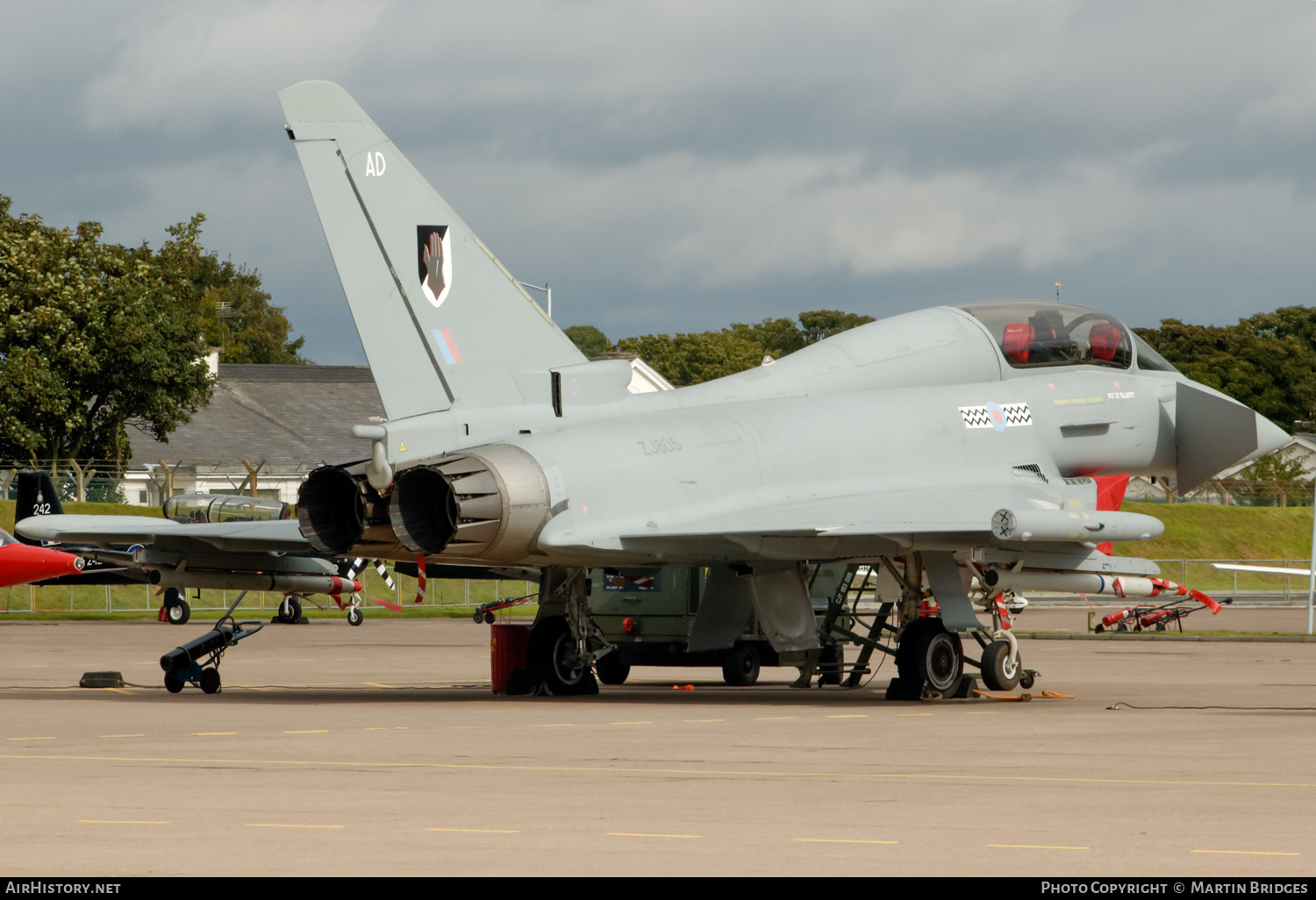 Aircraft Photo of ZJ805 | Eurofighter EF-2000 Typhoon T1 | UK - Air Force | AirHistory.net #431421