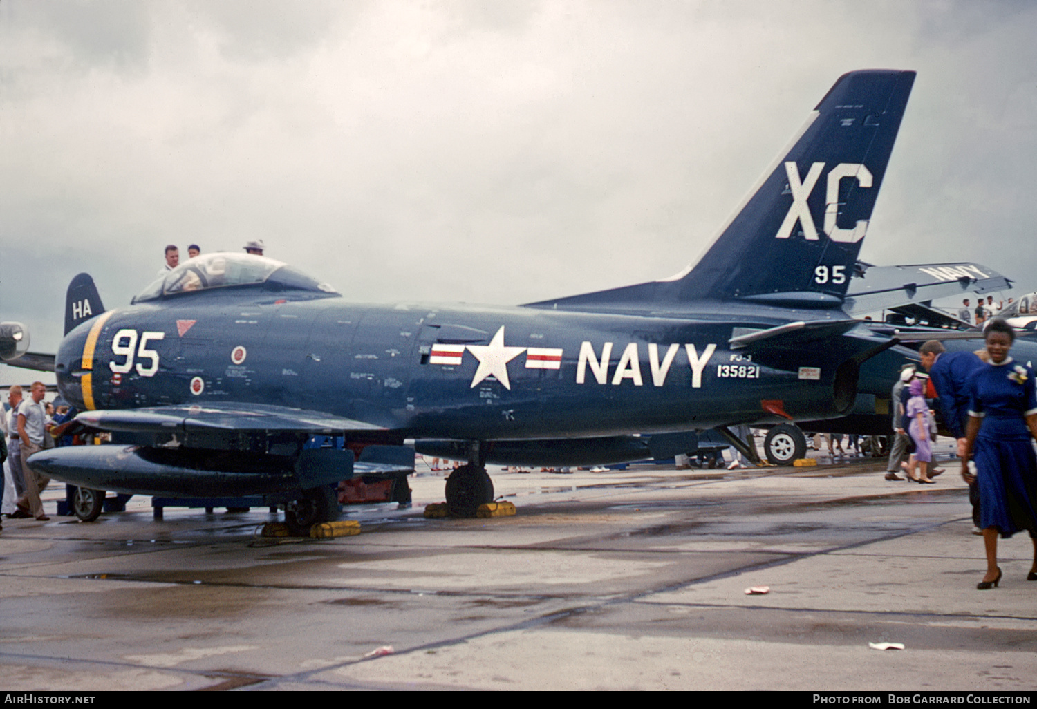 Aircraft Photo of 135821 | North American FJ-3 Fury | USA - Navy | AirHistory.net #431450