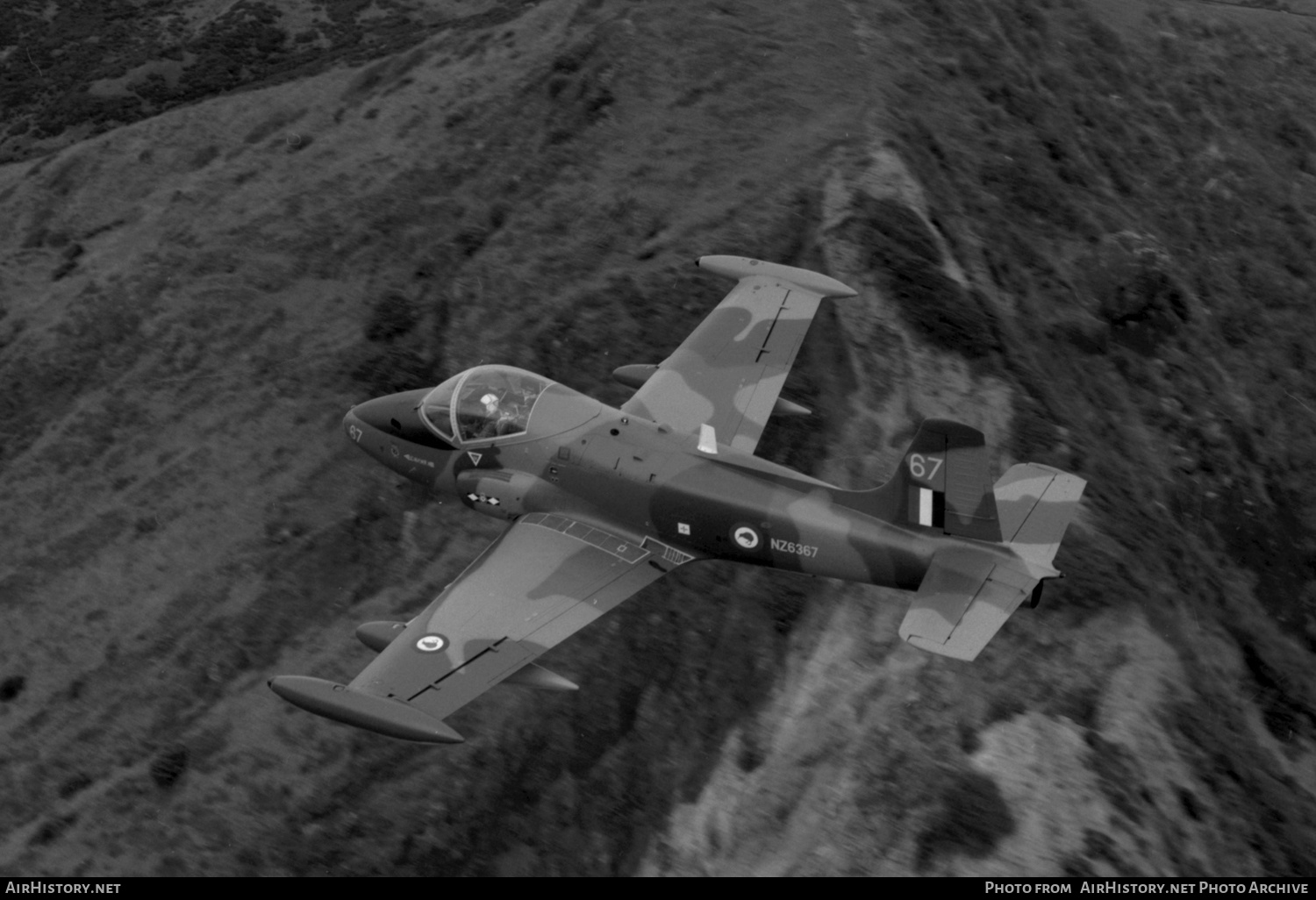 Aircraft Photo of NZ6367, BAC 167 Strikemaster Mk88, New Zealand - Air  Force