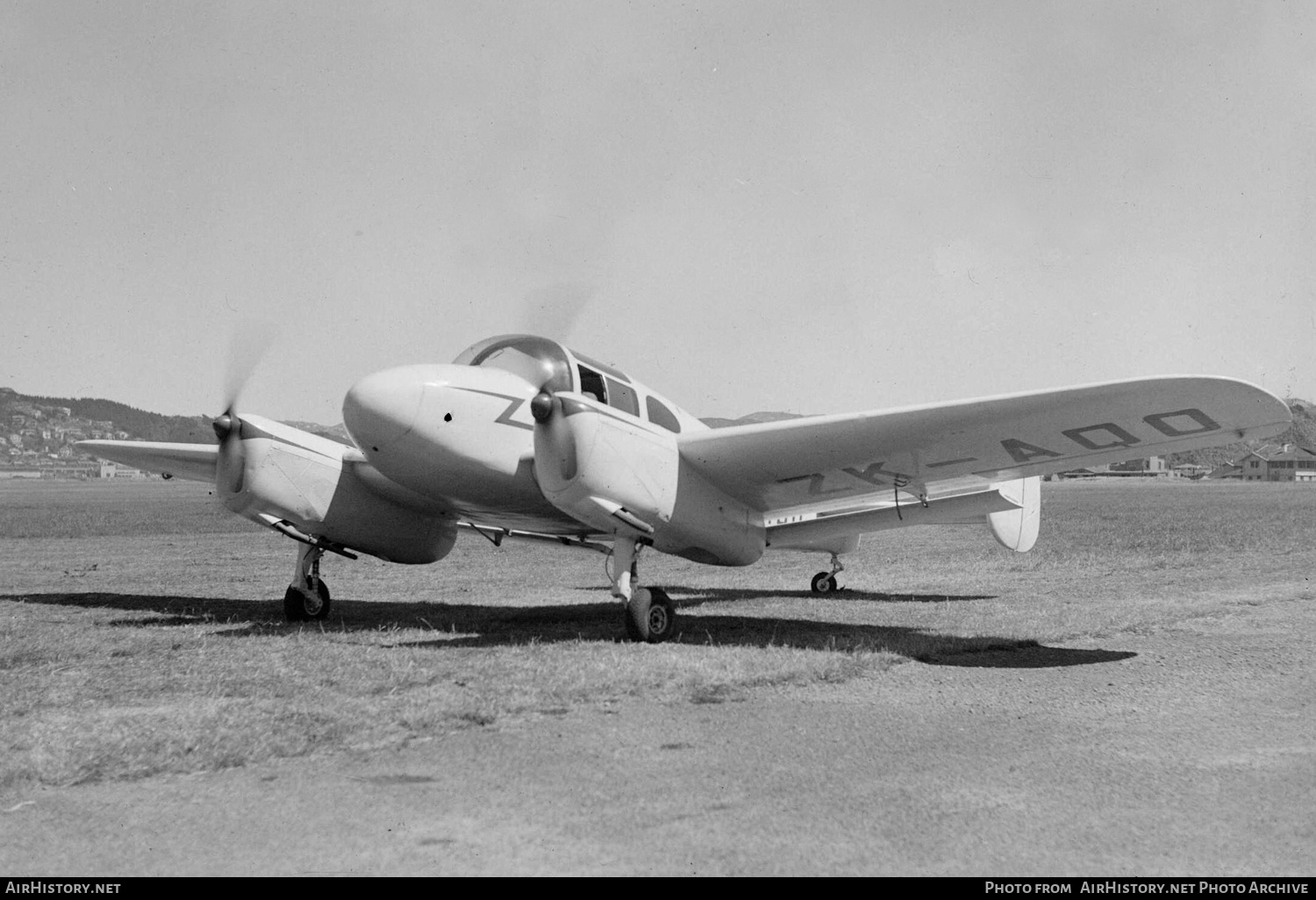 Aircraft Photo of ZK-AQO | Miles M.65 Gemini 1A | AirHistory.net #431462