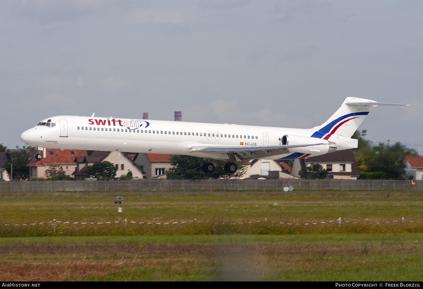 Aircraft Photo of EC-JJS | McDonnell Douglas MD-83 (DC-9-83) | Swiftair | AirHistory.net #431465