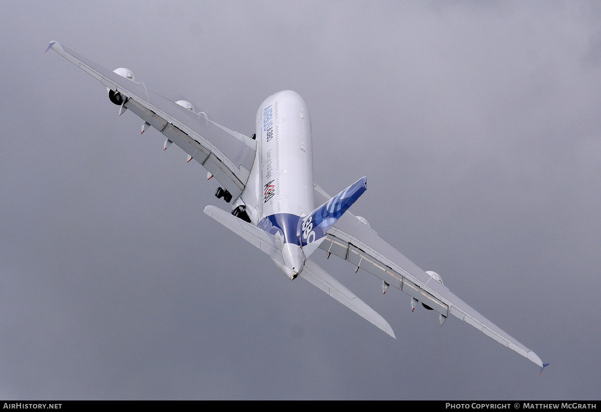 Aircraft Photo of F-WWDD | Airbus A380-861 | Airbus | AirHistory.net #431474