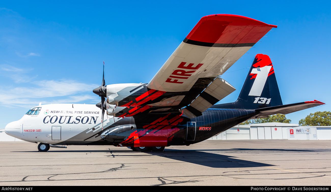 Aircraft Photo of N131CG | Lockheed C-130Q/AT Hercules (L-382) | Coulson Flying Tankers | AirHistory.net #431483