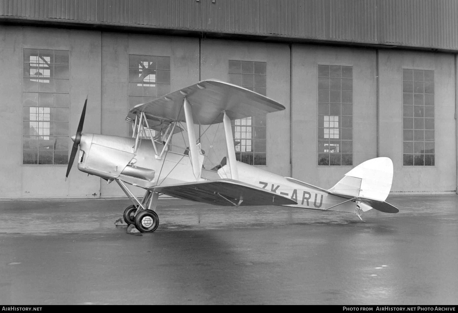 Aircraft Photo of ZK-ARU | De Havilland D.H. 82A Tiger Moth | AirHistory.net #431489