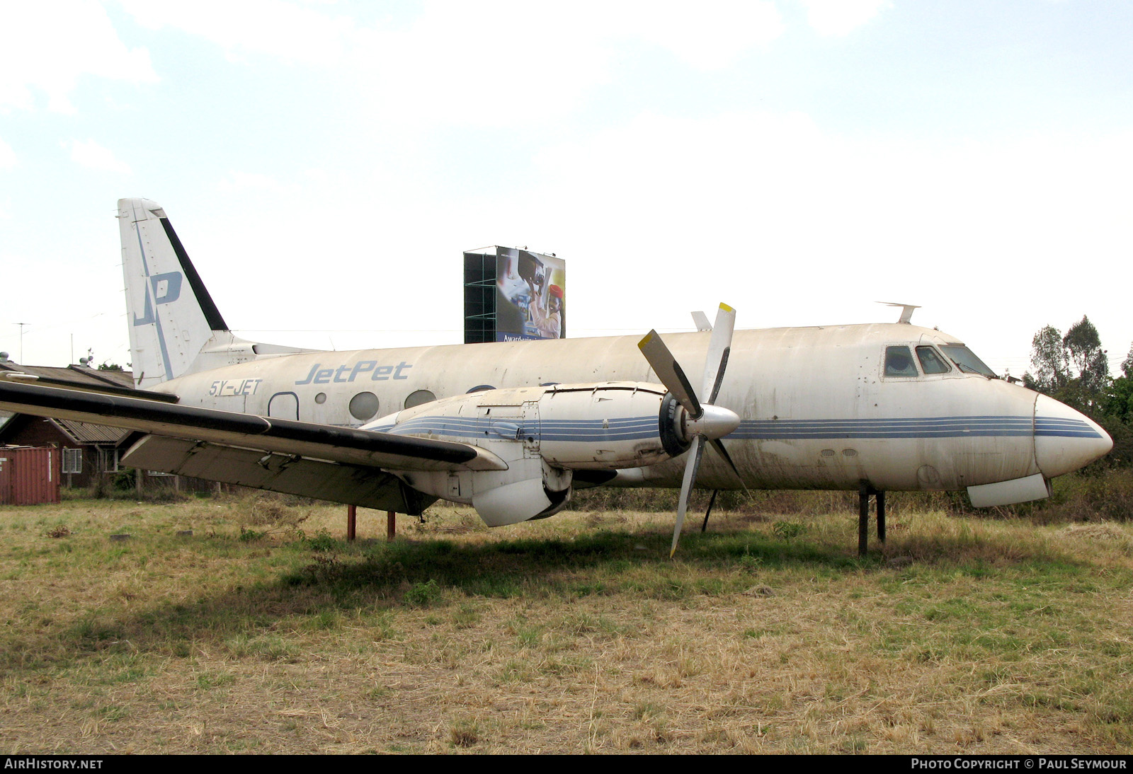 Aircraft Photo of 5Y-JET | Grumman G-159 Gulfstream I | Flying Jetpet | AirHistory.net #431531