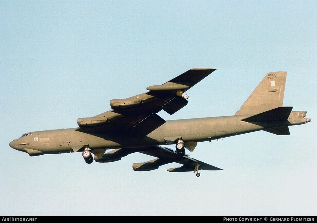Aircraft Photo of 58-0233 | Boeing B-52G Stratofortress | USA - Air Force | AirHistory.net #431539