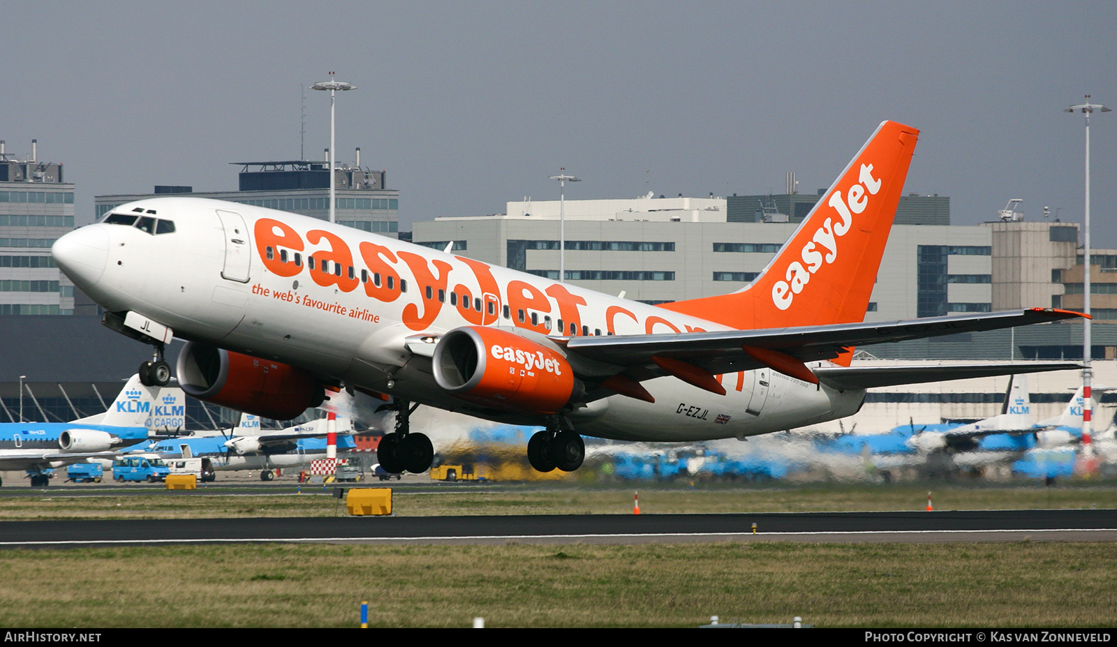 Aircraft Photo of G-EZJL | Boeing 737-73V | EasyJet | AirHistory.net #431545