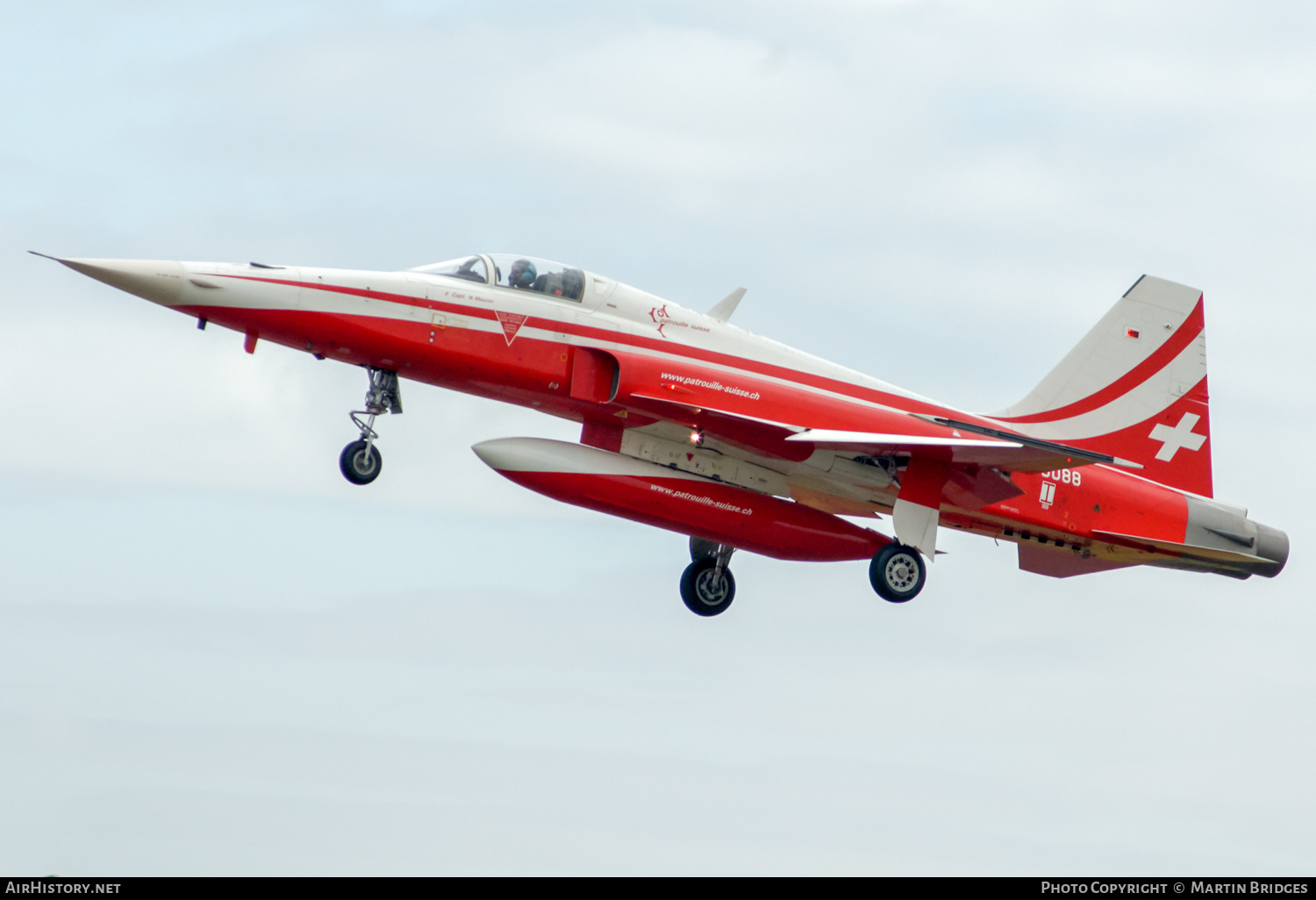 Aircraft Photo of J-3088 | Northrop F-5E Tiger II | Switzerland - Air Force | AirHistory.net #431551