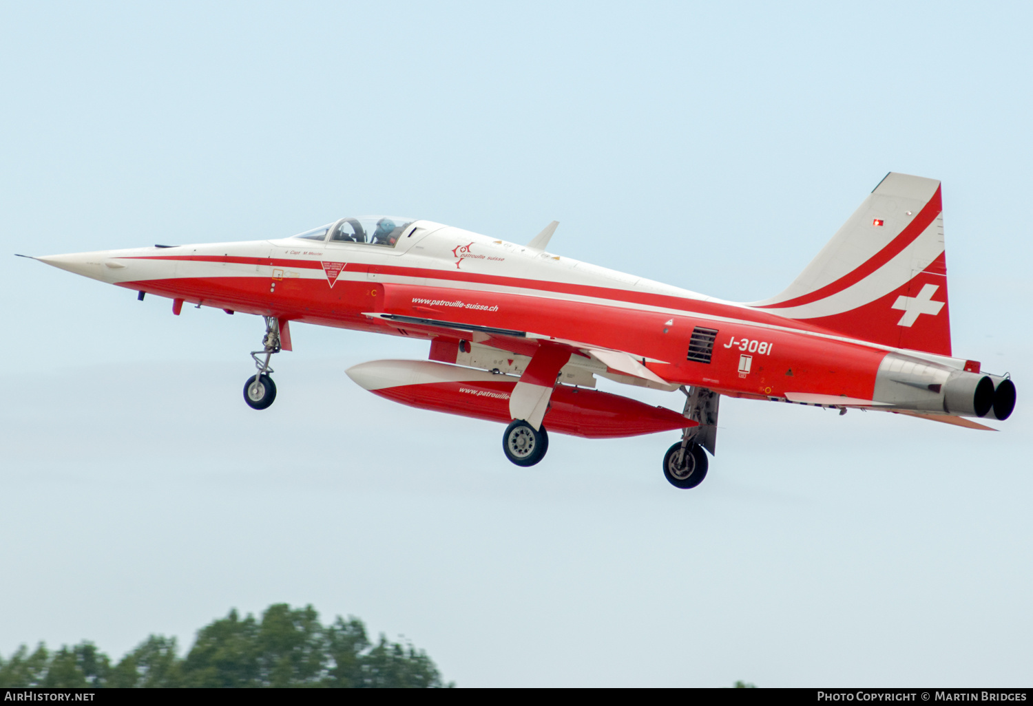 Aircraft Photo of J-3081 | Northrop F-5E Tiger II | Switzerland - Air Force | AirHistory.net #431557