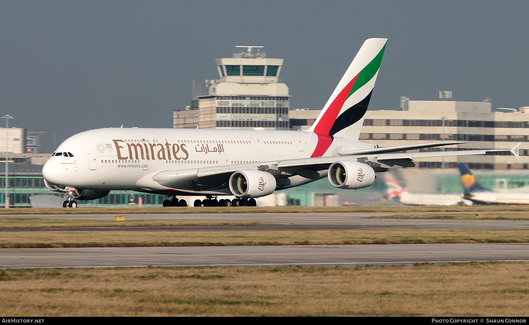 Aircraft Photo of A6-EUH | Airbus A380-861 | Emirates | AirHistory.net #431610