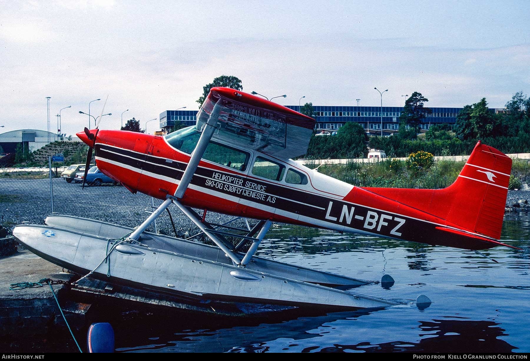 Aircraft Photo of LN-BFZ | Cessna A185E Skywagon 185 | Helikopter Service Ski-og Sjøflytjeneste | AirHistory.net #431625