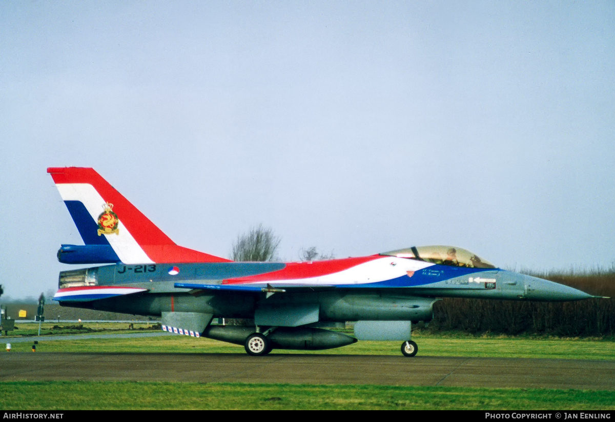 Aircraft Photo of J-213 | General Dynamics F-16A Fighting Falcon | Netherlands - Air Force | AirHistory.net #431647