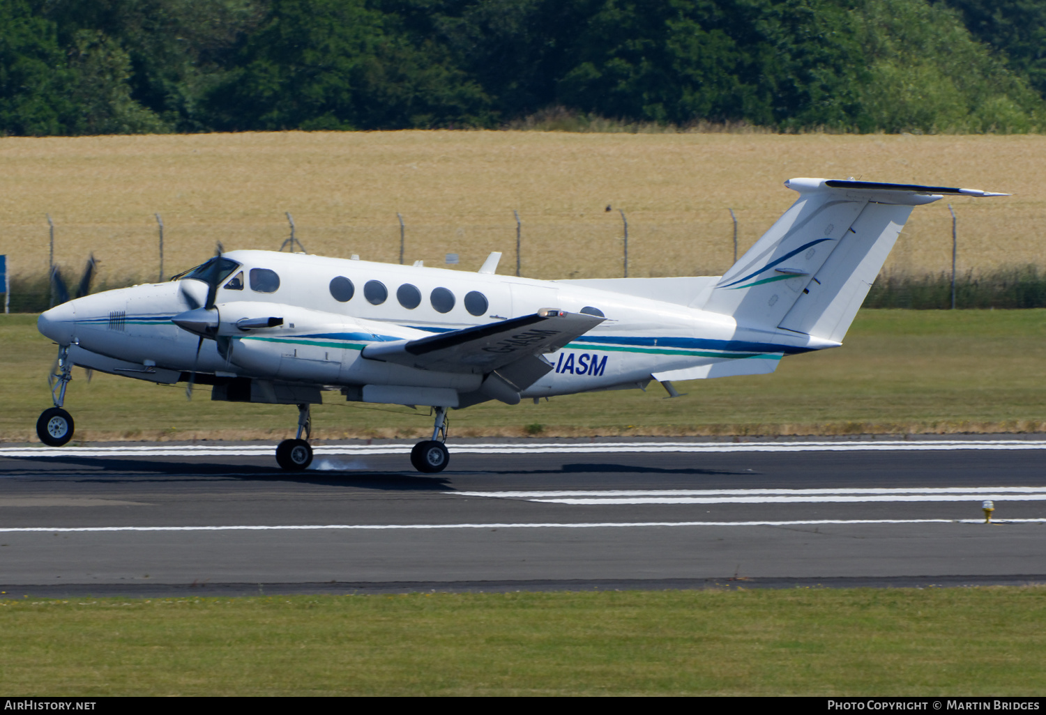 Aircraft Photo of G-IASM | Beech 200 Super King Air | AirHistory.net #431650