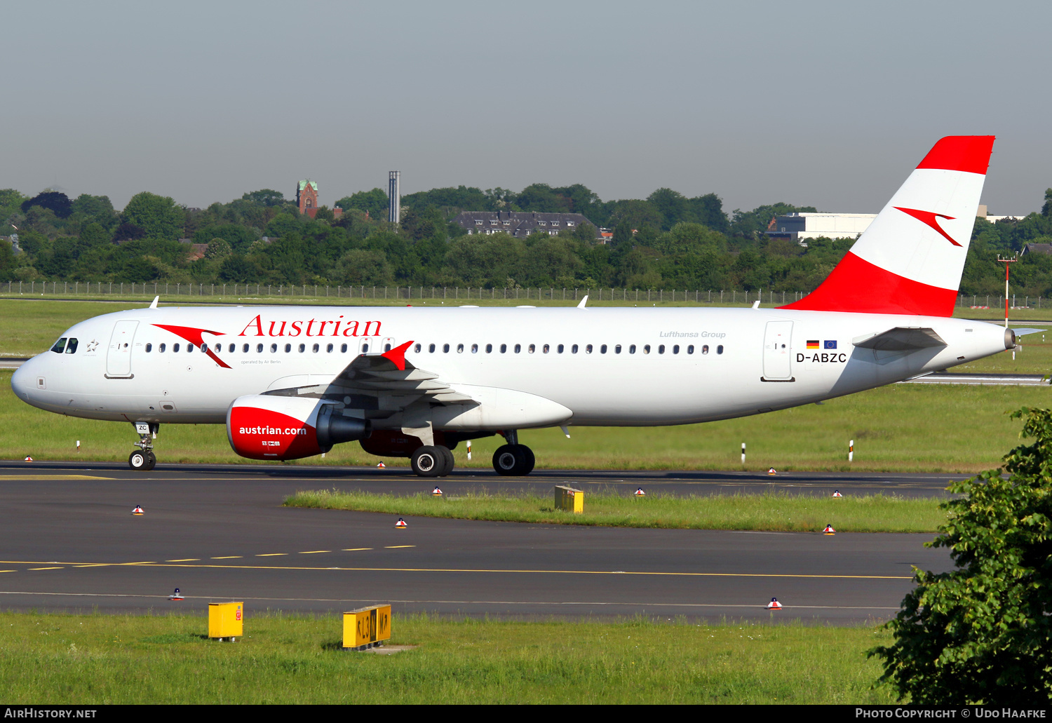 Aircraft Photo of D-ABZC | Airbus A320-216 | Austrian Airlines | AirHistory.net #431673