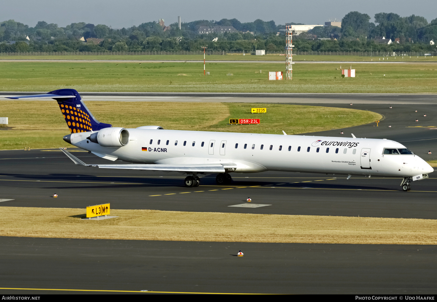 Aircraft Photo of D-ACNR | Bombardier CRJ-900LR (CL-600-2D24) | Eurowings | AirHistory.net #431693