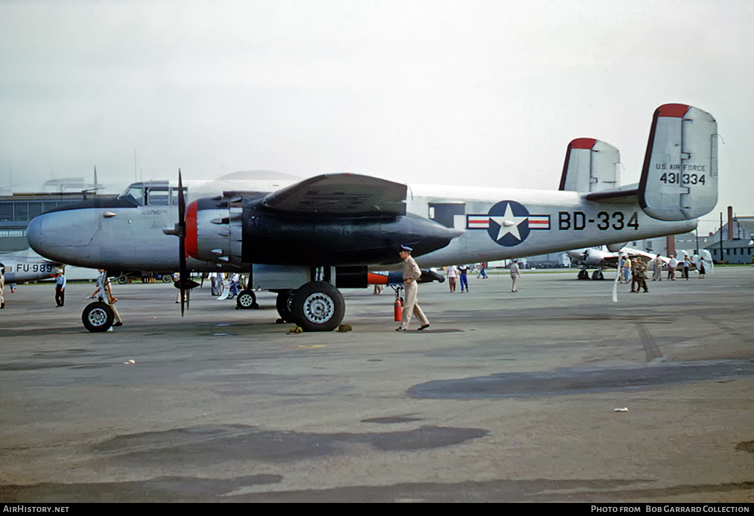 Aircraft Photo of 44-31334 / 431334 | North American TB-25J Mitchell | USA - Air Force | AirHistory.net #431707