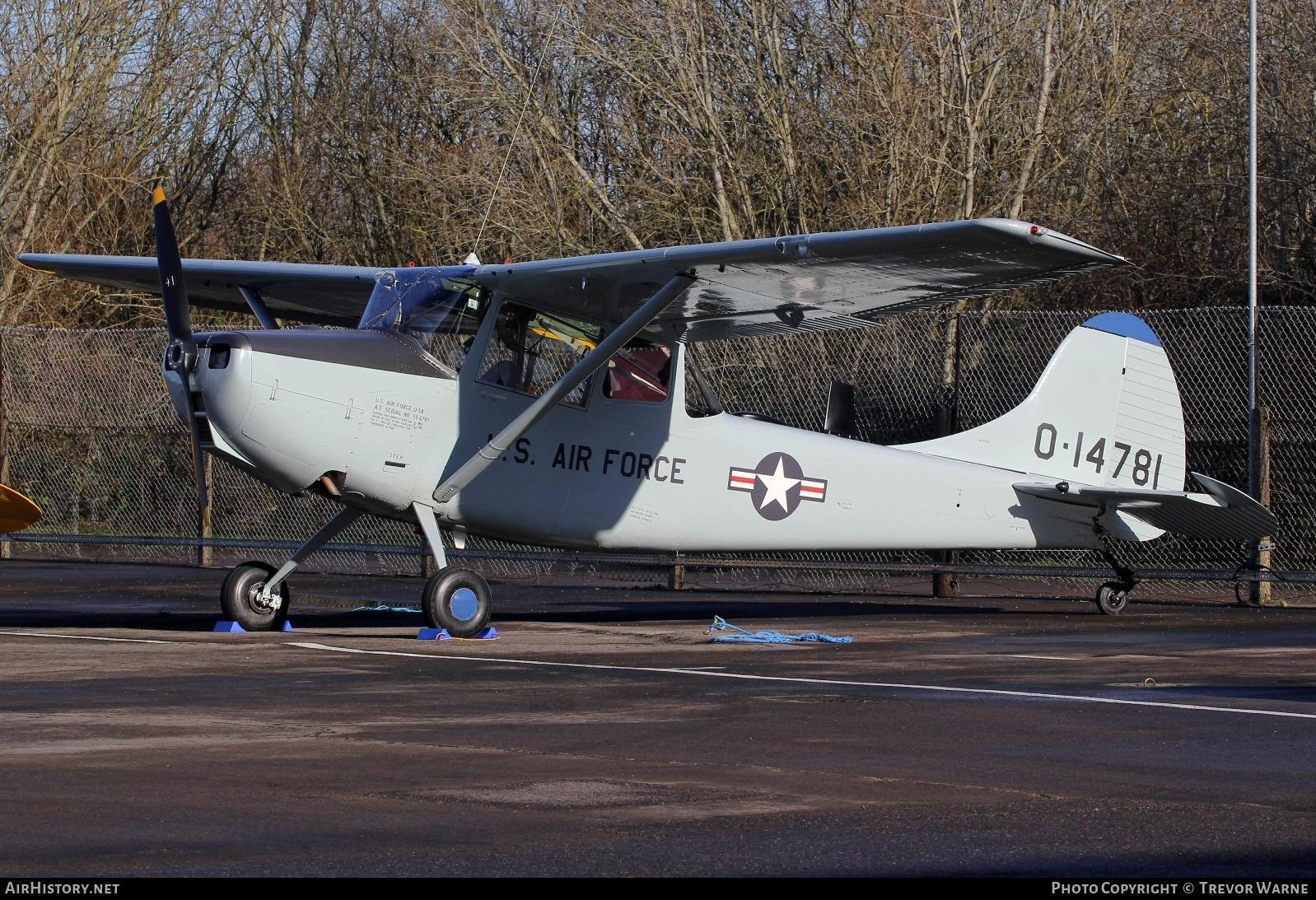 Aircraft Photo of G-VNAM / 0-14781 | Cessna O-1A Bird Dog | USA - Air Force | AirHistory.net #431710