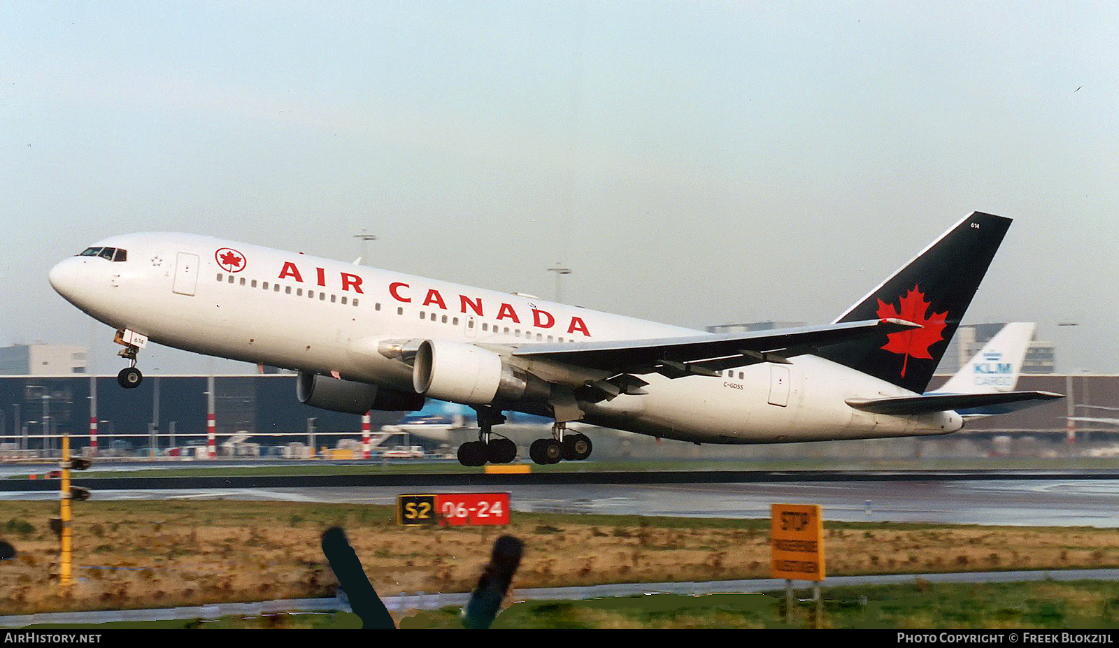 Aircraft Photo of C-GDSS | Boeing 767-233/ER | Air Canada | AirHistory.net #431730