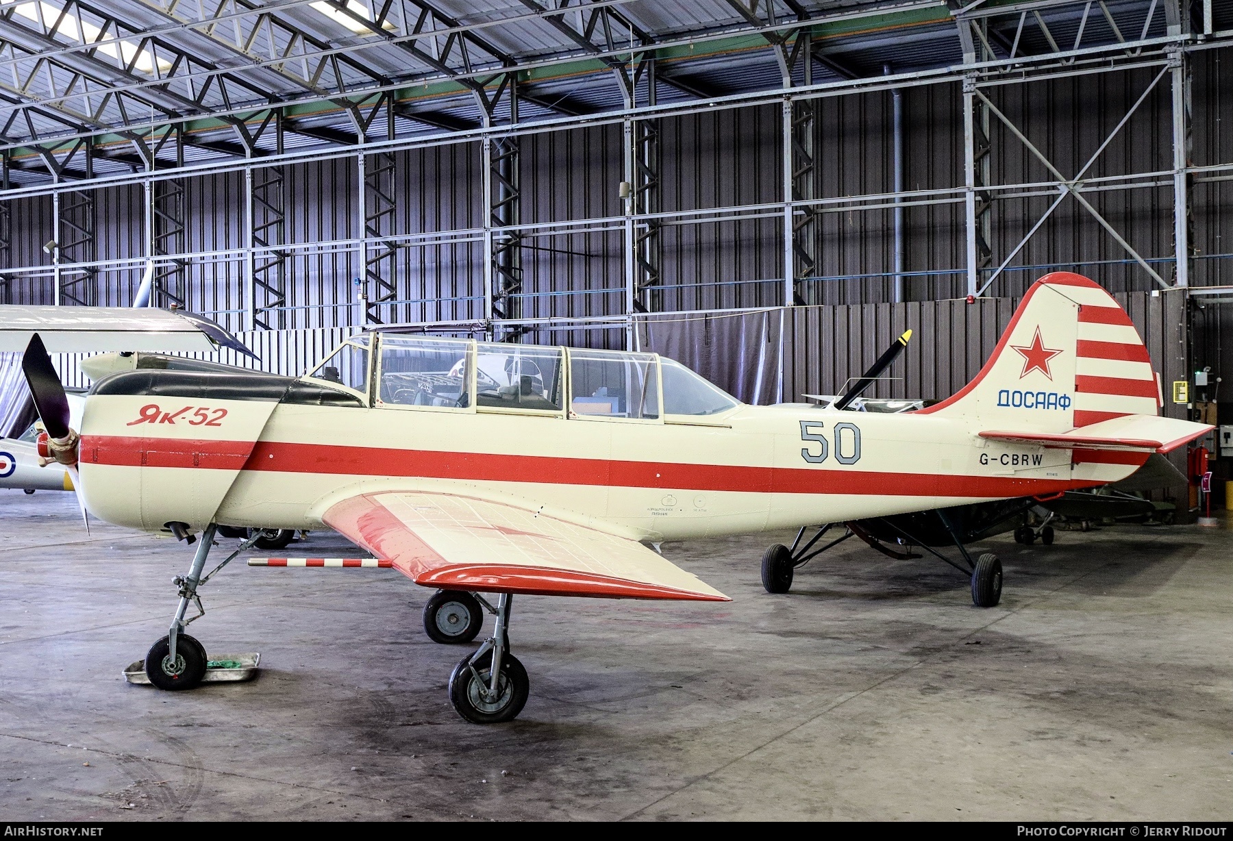 Aircraft Photo of G-CBRW | Yakovlev Yak-52 | Soviet Union - DOSAAF | AirHistory.net #431732