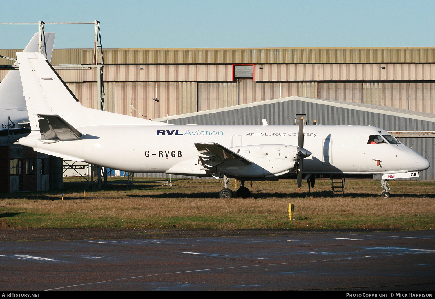 Aircraft Photo of G-RVGB | Saab 340B(F) | RVL Aviation - Reconnaissance Ventures Ltd. | AirHistory.net #431744