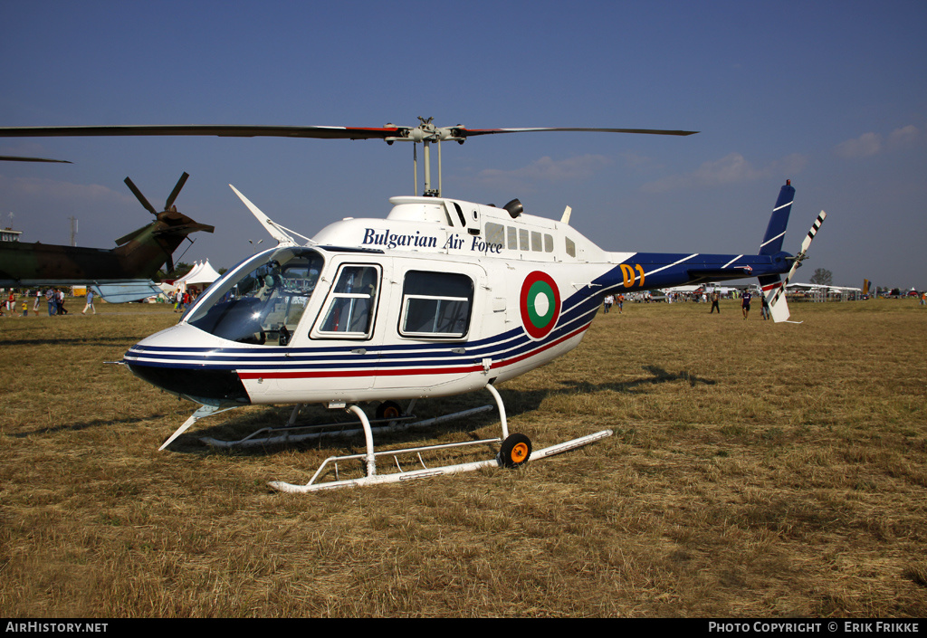 Aircraft Photo of 01 | Bell 206B JetRanger | Bulgaria - Air Force | AirHistory.net #431753