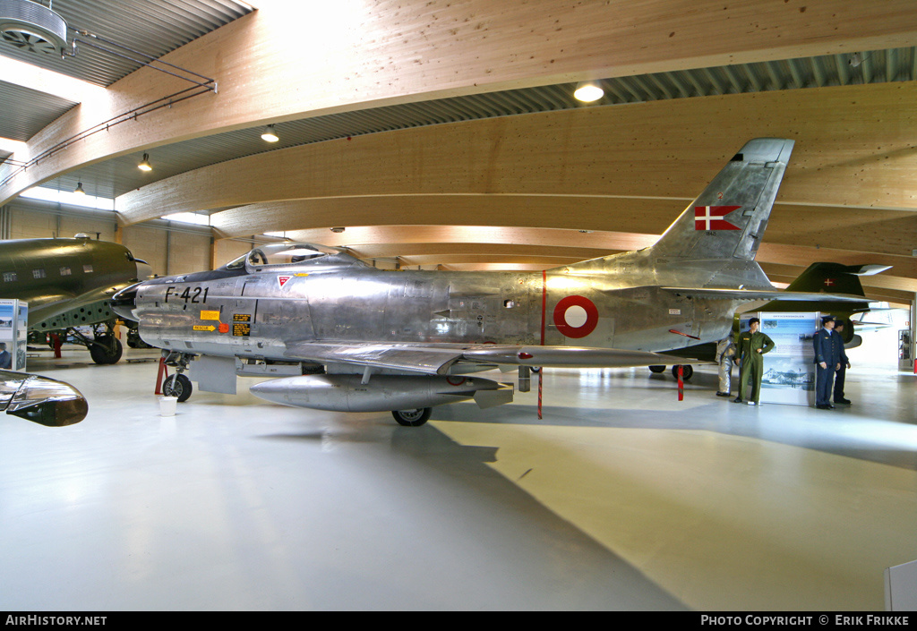 Aircraft Photo of F-421 | North American F-86D Sabre | Denmark - Air Force | AirHistory.net #431758
