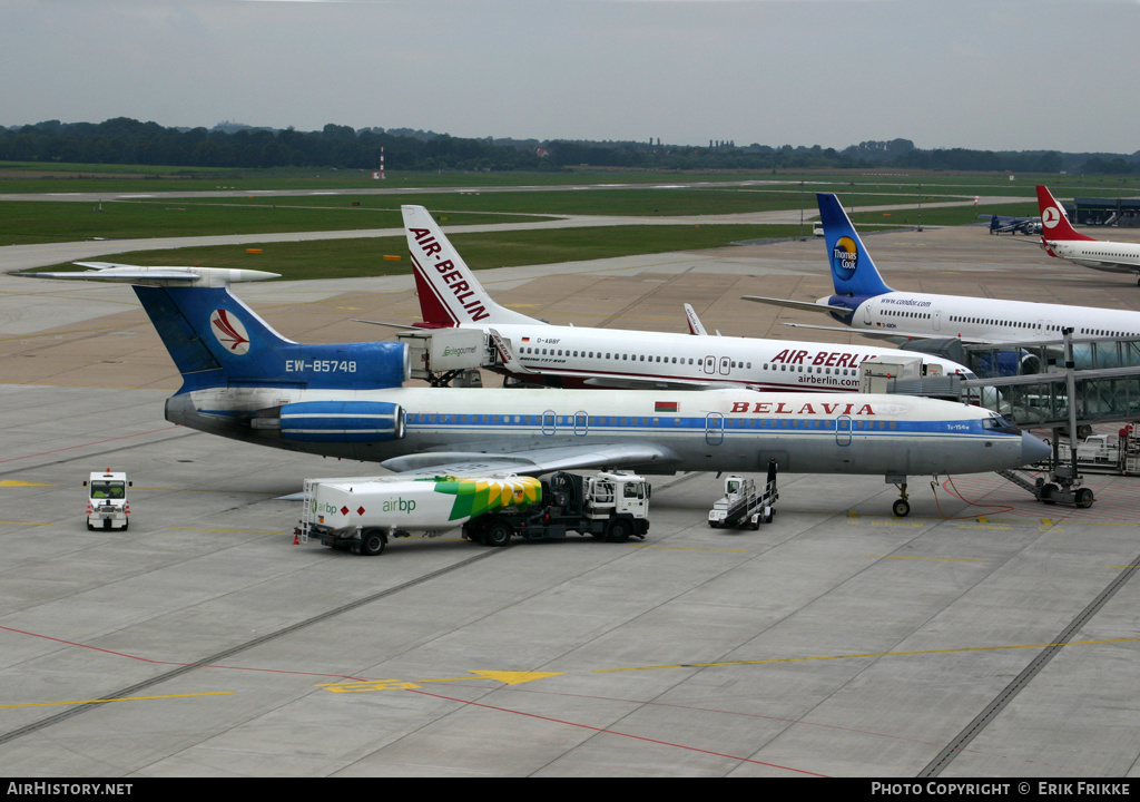 Aircraft Photo of EW-85748 | Tupolev Tu-154M | Belavia | AirHistory.net #431762