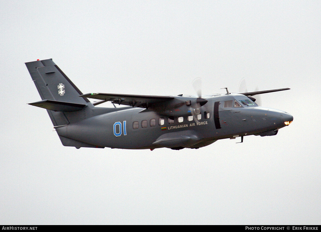 Aircraft Photo of 01 | Let L-410UVP Turbolet | Lithuania - Air Force | AirHistory.net #431772