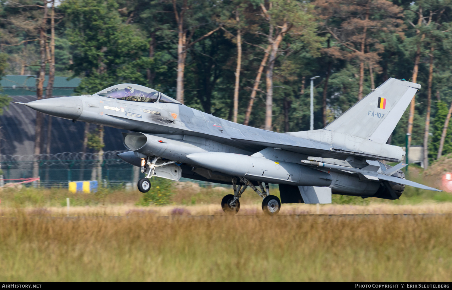 Aircraft Photo of FA107 | General Dynamics F-16AM Fighting Falcon | Belgium - Air Force | AirHistory.net #431796