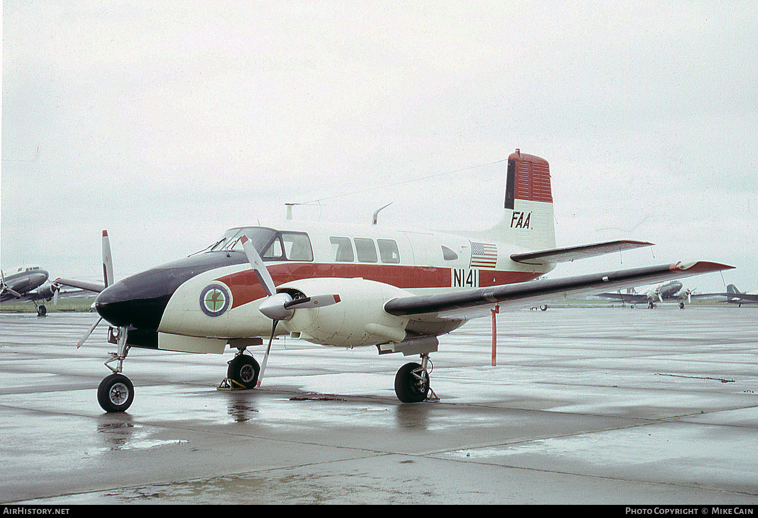 Aircraft Photo of N141 | Beech U-8F Seminole (65) | FAA - Federal Aviation Agency | AirHistory.net #431798